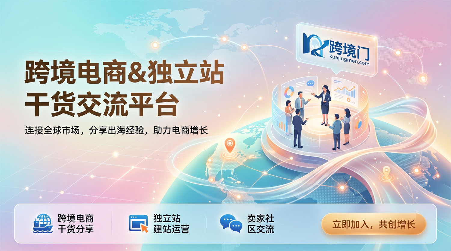 跨境门-跨境电商平台服务|跨境电商独立站搭建服务